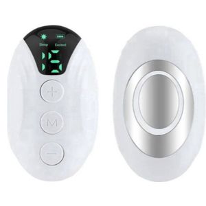 Mini Draagbare Handheld Slaapapparaat: Hypnose & EMS Pulsstimulatie, USB Oplaadbare Slaaptrainer voor Effectieve Slaaptherapie, Slaap Hulp Gadget en Ontspanningsapparaat