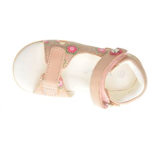 Kickers Roze Meisjessandaal Leder Met Gesloten Hiel Openteen maat 20