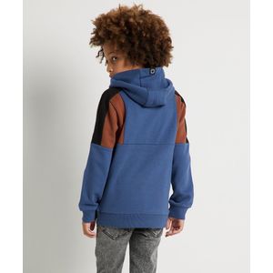 TerStal Jongens / Kinderen Europe Kids Trui Met Ritszak Blauw In Maat 98/104