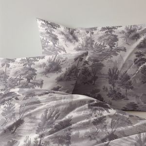 Zydante - Dekbedovertrek - Grijs - Microvezel - Dessin: Natuur