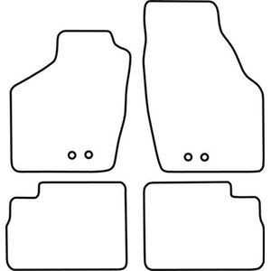 Mattenset Opel Agila - A modellen - 2004 - 2008