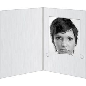 1x100 Daiber Portrait folders ProfiLine 10x15 white matte