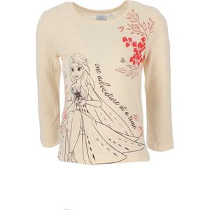 Disney Frozen Meisjes T-shirt lange Mouw One Adventure at a time Maat 128