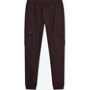 Solution Clothing Henry - Cargo Broek - Regular Fit - Broeken - Joggingbroek - Volwassenen - Heren - Mannen - Bruin - L
