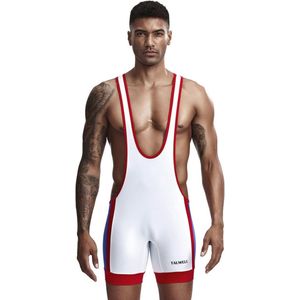 Heren Sport Leotard voor Actieve Workout en Worstelen