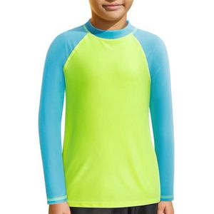 UV-zwemshirt voor kinderen - UPF 50+ - Sneldrogend - Lange Mouwen - Rashguard - Maat 104-158