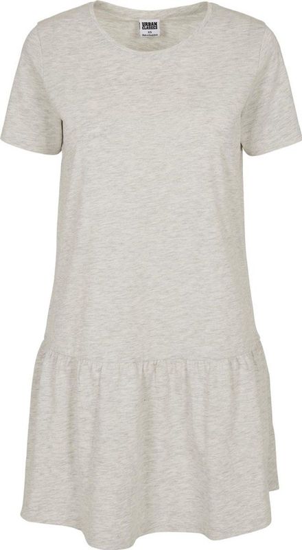 Urban Classics - Valance Tee Korte jurk - XS - Grijs
