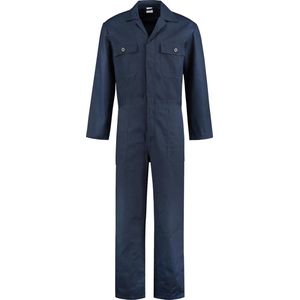 GAEVE Overall 100% katoen knoopsluiting navy maat 60