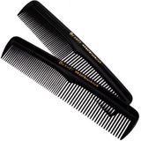 Haarborstels - Zwart - Kunststof - Breukvast - 3 cm Hoog