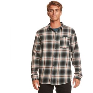 Quiksilver Deskford Shirt Met Lange Mouwen Zwart XS Man