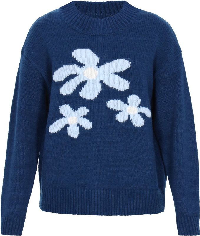 usha - Fashion Look Collection - Sweater - Met Bloemenpatroon
