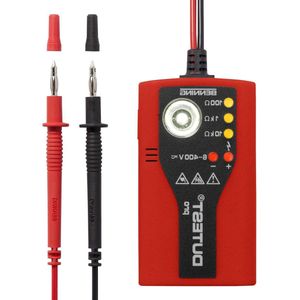 Pro Passage and Pipe Tester for High Low Resistance Testing Flashlight Function Measuring Instrument Red Black - BENNING 50156 Dutest