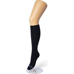 Bonnie Doon - Dames - Cotton Knee-High - Blauw - maat 35-38 (2 paar)