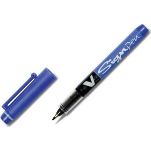 Boligrafo de tinta líquida Pilot V Sign Pen Blauw 0,6 mm (12 Stuks)