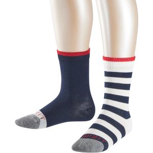 Esprit Sokken Stripe Logo 2-Pack