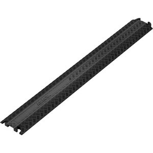 Kabelmat – Kabelgoot – 1 Meter Lang - Kabelbrug - Kabelbeschermer - Kabeldrempel – Kabelmanagement - Kabelmantel