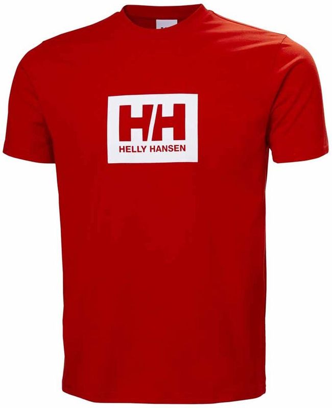 Helly Hansen - Box T 2.0 - T-shirt - Rood - Korte Mouwen - Man