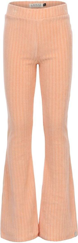 LOOXS Little 2601-7606-404 Meisjes Broek - Maat 92 - abrikoos van 78% Cotton 18% Polyester 4% Lycra