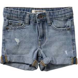 Your Wishes Denim Regular Shorts Jeans Jongens - Broek - Lichtblauw - Maat 122
