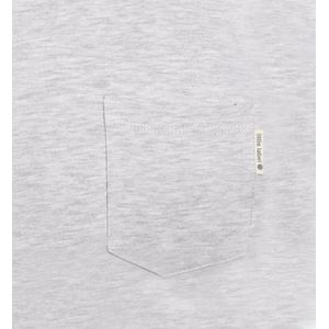 Little Label - korte pyjama heren - grijs X - S / 46-48 - extra zachte bio-katoen