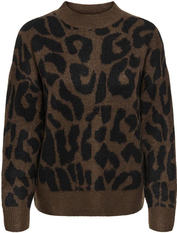 Jacqueline de Yong - Jdyelanor Leo On - Trui - Slate Black/Black - Dames