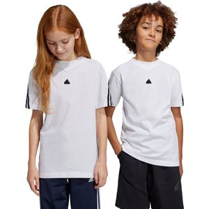 adidas - Future Icons 3-Stripes - T-shirt - Wit - Kinderen