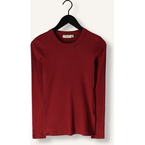 INWEAR Dagnaiw T-shirt Ls Tops & T-shirts Dames - Shirt - Bordeaux - Maat L
