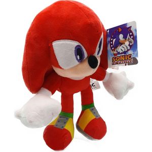 Sonic the Hedgehog - Knuckles (The Echidna) - Knuffel - Pluche - Speelgoed - Rood - 30 cm