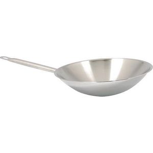 Wok Ø36cm - 5,5 Liter - Pujadas - RVS 720085 - Horeca & Professioneel