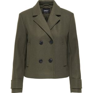 ONLY - ONLFREJA - Tussenmantel - Grijs - Klassieke Mantel