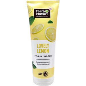 Terra Naturi Lovely Lemon Douchegel - Cremedouche | 1x 250ml - Biologisch Citroenmelisse-extract & Citroenextract | Zijdezacht en 100% Natuurlijk