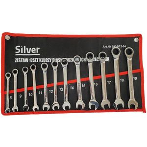 Dopsleutelset met Ratel 8-19 mm, 12-delig