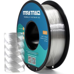 175mm 3D-printerfilament 1kg MaBnauwkeurigheid +/- 002mm transparant - hoge kwaliteit filament