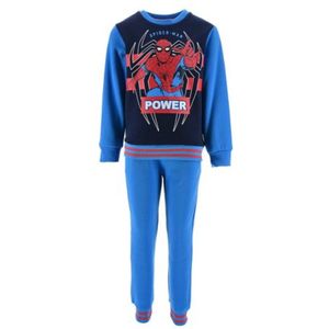 Marvel Spiderman Set / Joggingpak / Huispak / Vrijetijdspak - Blauw - Maat 92/98 (tot 3 jaar)