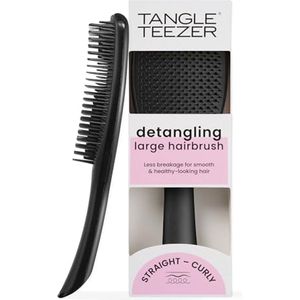 Wet Detangling Haarborstel - Zwart