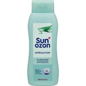 Sunozon Aftersun Lotion - Biologische Aloë Vera | 1x 200ml - 24 uur Hydratatie | Vegan - Verkoelt en verfrist