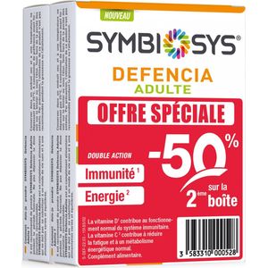 Biocodex Symbiosys Defencia Volwassen Set van 2 x 30 Capsules