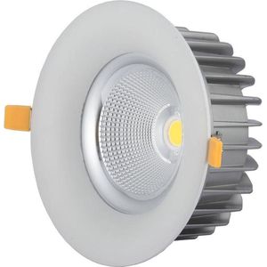 60W COB LED inbouwspot 60 ° Ø230x128mm inbouw - Wit licht - Overig - wit - Unité - Wit Neutre 4000K - 5500K - SILUMEN