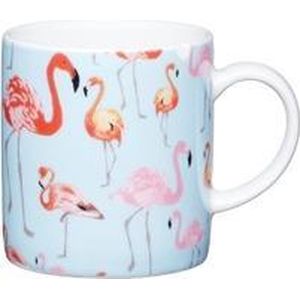 Set van 2 - Espresso Kopje - Flamingo - 80ml - KitchenCraft