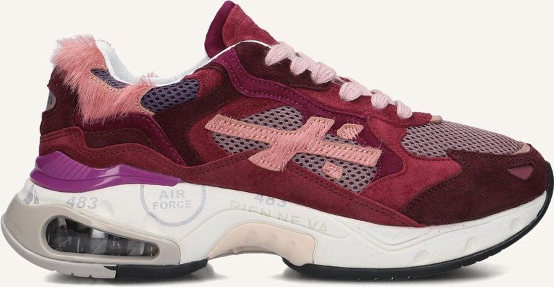 Premiata - Sharky-D - Sneakers - Rood - Suède