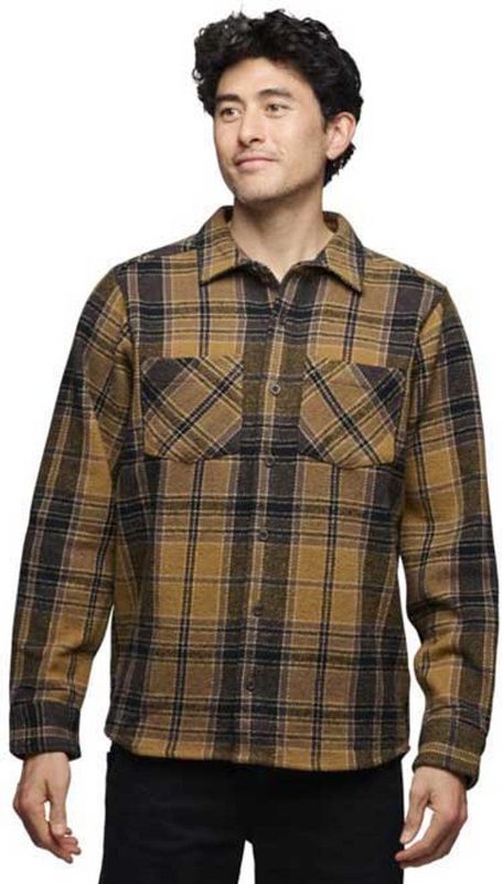 Black Diamond - Project Heavy Flannel - Overhemd - Geborsteld Biologisch Katoen - Lange Mouwen