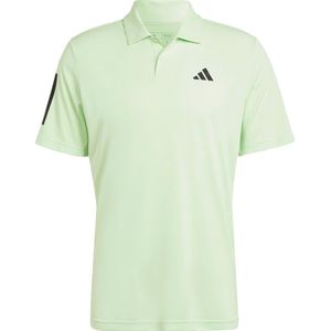 adidas Performance Club 3-Stripes Tennis Poloshirt - Heren - Groen- XS
