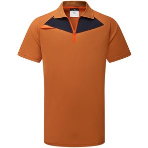 Portwest PW2 Hi Vis polo K/M DX410 - Roestbruin - L