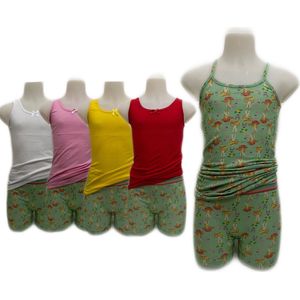 Embrator meisjes Ondergoedsetje 6-stuks Mia groen maat 140/146