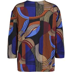 DIDI Dames Loose tee Free Line art print maat 40