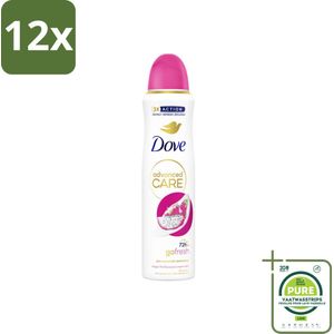 Dove – Deodorant Spray – Dragon Fruit & Coconut Cream – 150 ml - Voordeelverpakking - 12 stuks - Anti-transpirant spray - Zweetvermindering