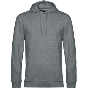 B&C Vrouwen/dames Koningin Hoodie (Midden-Grijze Heide)