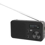 Telestar - TELESTAR TOP 100 - Draagbare Radio - Zwart - DAB+ VHF Bluetooth USB Acculaadfunctie
