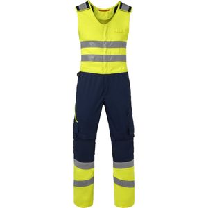 HAVEP Bodybroek High Vis 20453 - Marine/Fluo Geel - 54