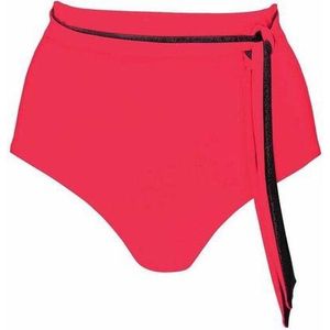 Sunflair - Mix & Match Hoge Bikinislip - Rood - 40